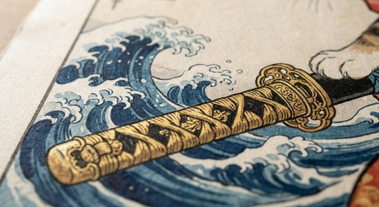 Coming Soon: Neko Wave Ukiyo-e Print